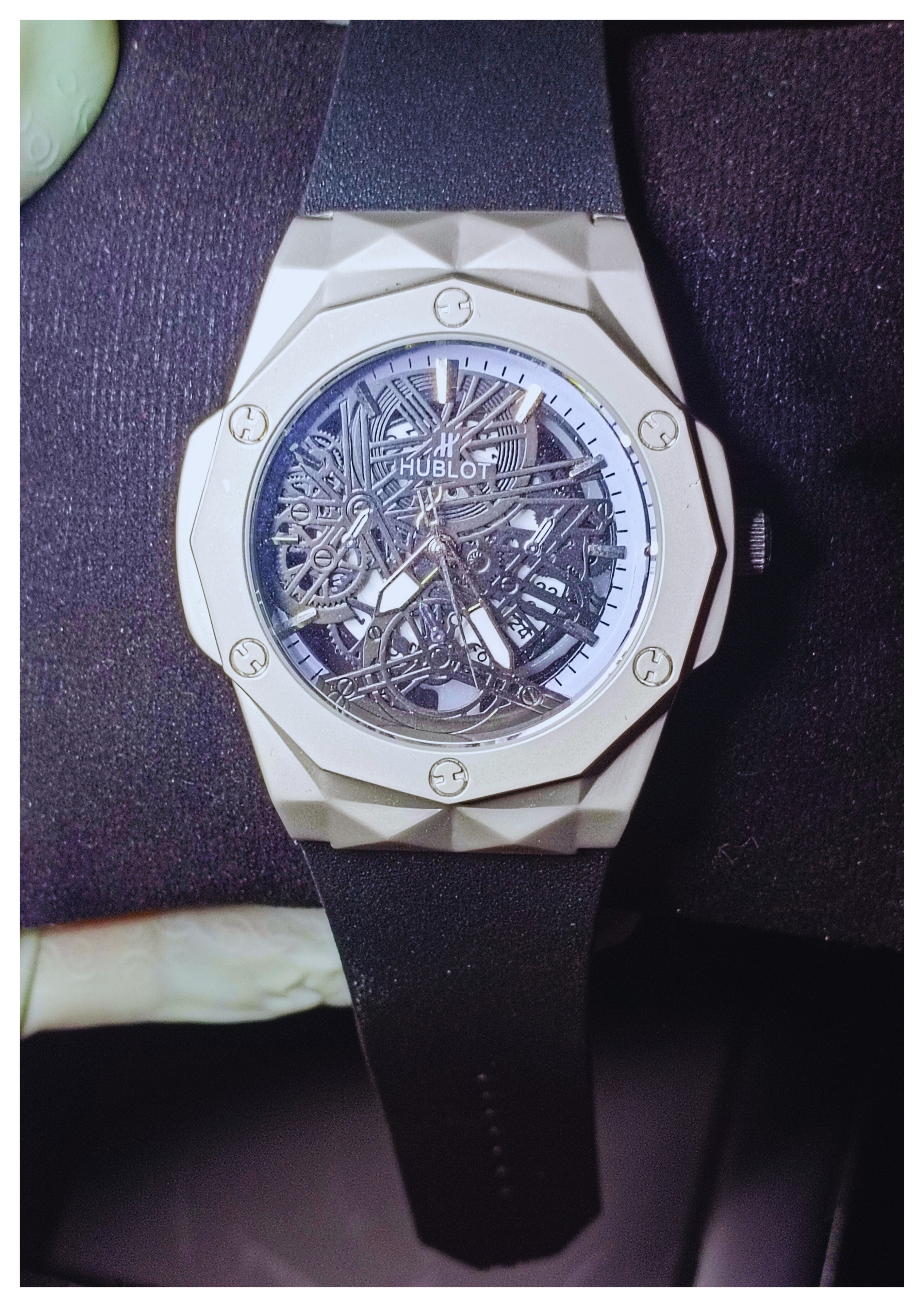 Hublot Titanium Skeleton Dial