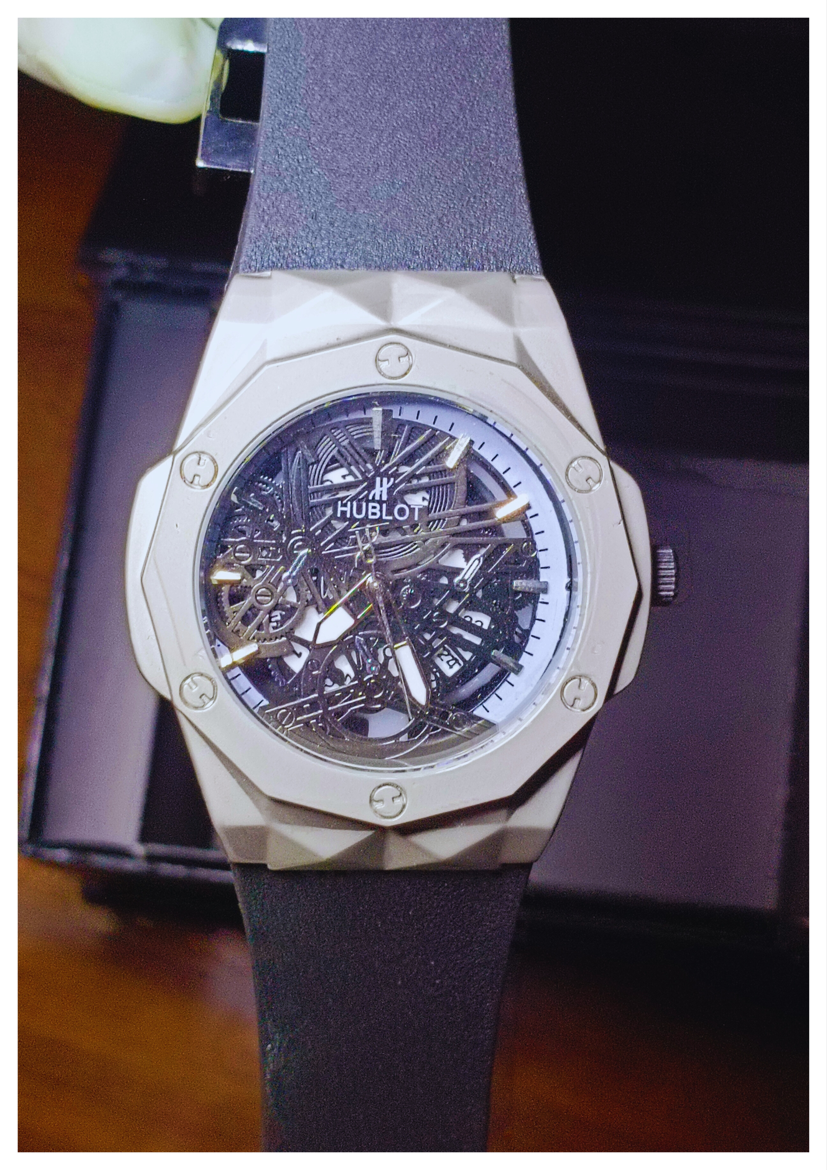 Hublot Titanium Skeleton Dial